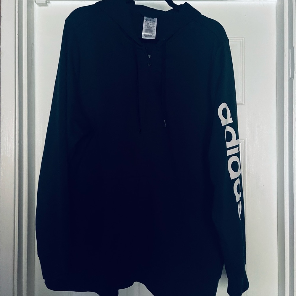 Essentials Adidas Black Plus Hoodie 3X